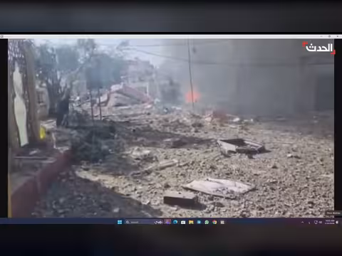 مشاهد لغارة إسرائيلية جديدة على جنوب لبنان بعد تحذيرات بالإخلاء