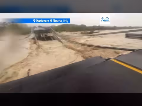 ثلوج وفيضانات في إيطاليا