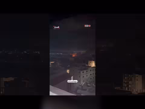 الجيش الإسرائيلي يقصف مبنى في جنوب لبنان