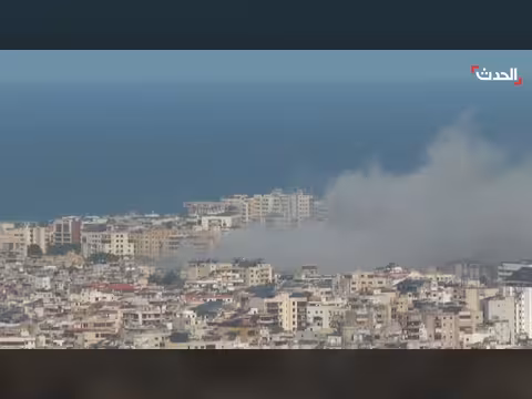 غارة إسرائيلية على بيروت الجنوبية بعد إنذار بالإخلاء