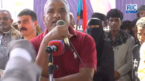 محسن عبد: اعتصامات الجنوب تدعم القوات وتؤكد الوحدة حول القيادة