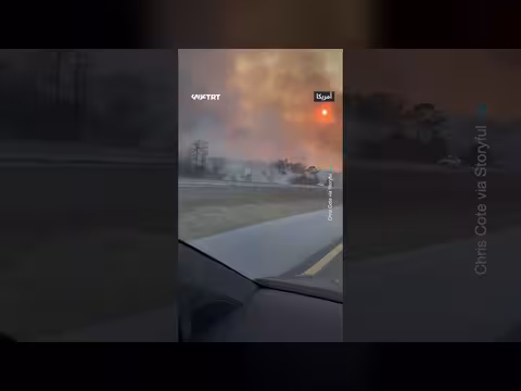 حرائق غابات تلتهم آلاف الأفدنة في فلوريدا الأمريكية