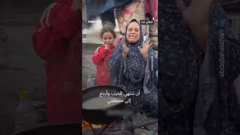 رمضان على نازحين فلسطينيين في خان يونس