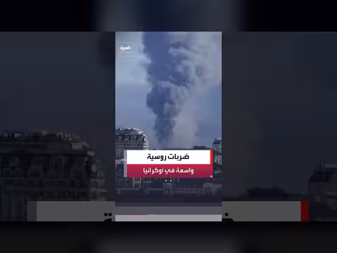 روسيا تشن هجمات على منشآت عسكرية أوكرانية