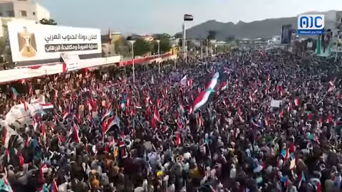 مليونية عدن تدعم الزُبيدي والمجلس الانتقالي