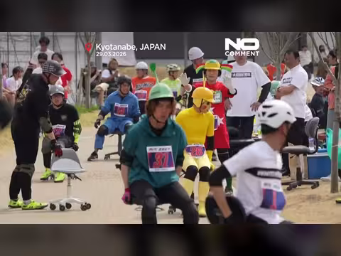 سباق غران بري لكراسي المكاتب في اليابان