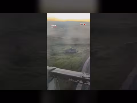 آليات إسرائيلية تتوغل في جنوب لبنان