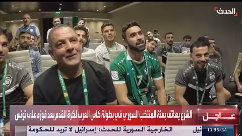 الرئيس السوري يهنئ منتخب كرة القدم بفوزه على تونس في كأس العرب