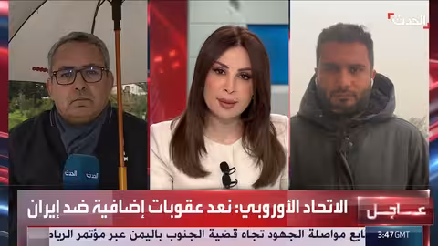 العاصفة الرملية والأمطار في ليبيا وتونس