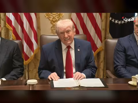 ترامب ينتقد الناتو ووصفه ب'نمر من ورق' ويزعم منع إيران من السلاح النووي