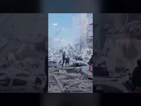 دمار واسع في صيدا بعد غارة إسرائيلية