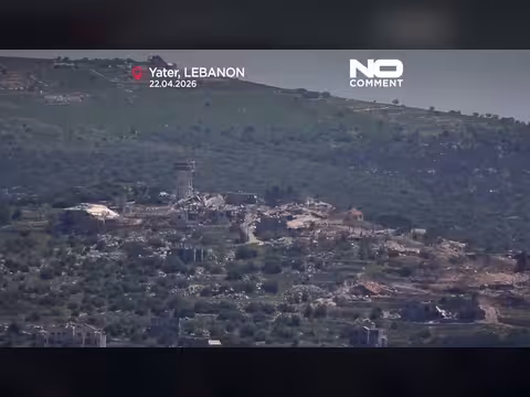 لقطات جوية تكشف دمارا واسعا في جنوب لبنان