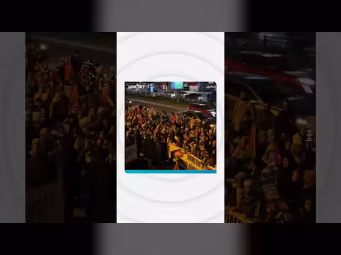 احتجاج إسطنبول ضد اعتداء إسرائيل على أسطول الصمود