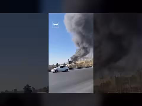 غارة جوية تستهدف مقر استخبارات إيراني في طهران