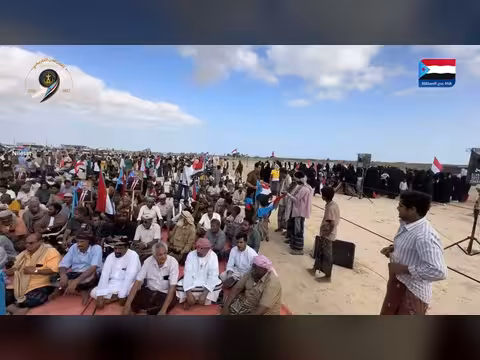 بدء توافد الحشود إلى المسيلة للمهرى