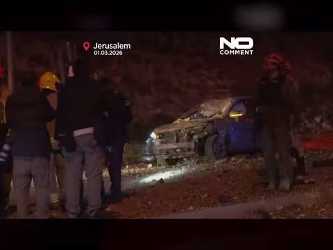 إيران تطلق صواريخ على القدس وإصابة 5 أشخاص