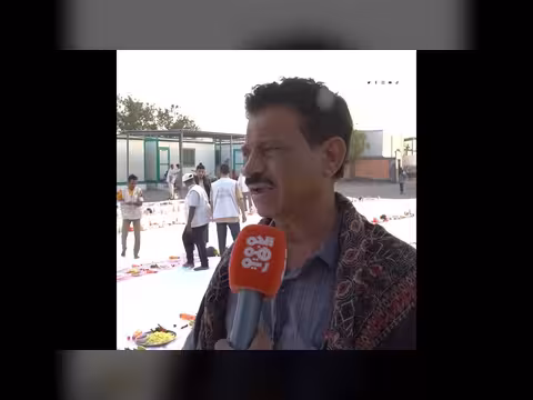 المخا: أبناء الزهاري يقيمون إفطارًا جماعيًا بدعم من الخلية الإنسانية