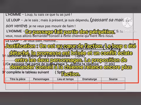 مراجعة شاملة لامتحان اللغة الفرنسية للسنة الثانية إعدادي