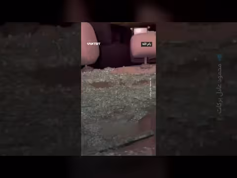 مستوطنون إسرائيليون يحطمون مركبات فلسطينية