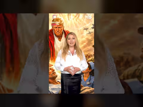 دونالد ترامب يقارن نفسه بالمسيح