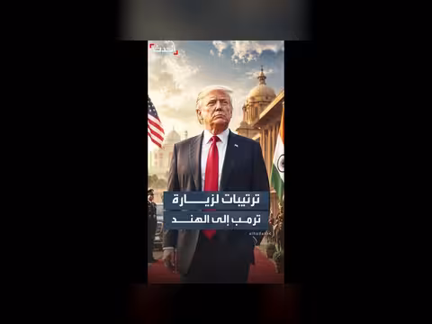واشنطن تهيئ لزيارة ترمب الرسمية للهند 2027