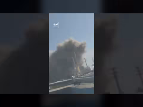 تدمير مقر الحرس الثوري في طهران