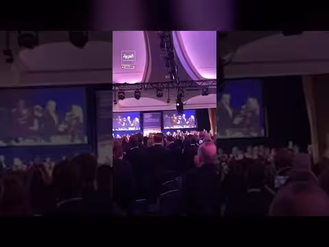 مشاهد حصرية قبيل إطلاق النار في واشنطن