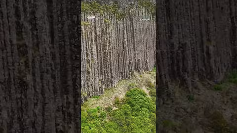 أعمدة البازلت في جزر الأزور: تكوين جيولوجي فريد