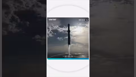 هبوط مركبة فضائية باستخدام Starlink