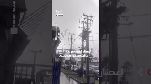 تراجع غير محدد في مقطع فيديو قصير