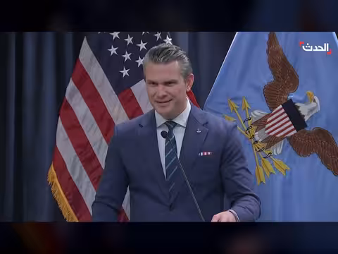 وزير الحرب الأمريكي ينفي إسقاط مقاتلات أمريكية ويؤكد كشف أكاذيب إيران