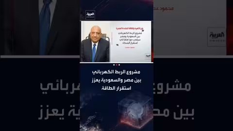 محمود عصمت: مشروع الربط الكهربائي السعودي المصري يعزز استقرار الشبكة