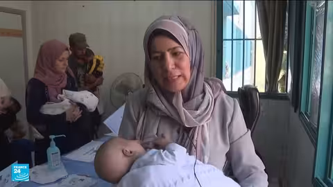 غزة: انطلاق حملة تلقيح تعويضية للأطفال بعد الحرب