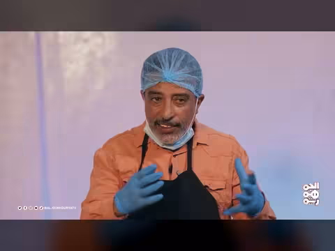 سليم البوصي ورويدا ربيح في تحدي السمبوسة