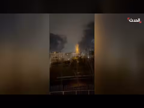 انفجاران كبيران في غرب طهران جراء غارات