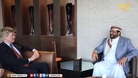 اللواء سلطان العرادة يناقش مع المبعوث الأممي مستجدات الأوضاع اليمنية