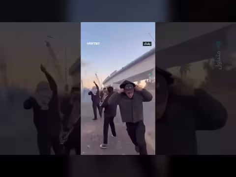 القوات الأمنية العراقية تمنع اقتحام السفارة الأمريكية في بغداد