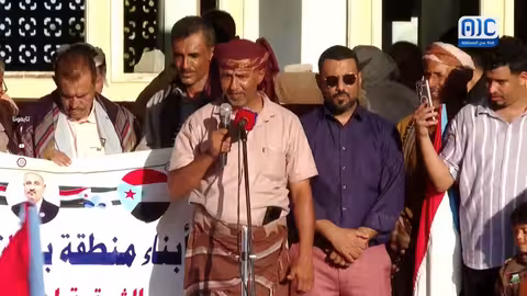 مطالبة بإعلان دولة الجنوب: كلمة مهدي عبدالله في ساحة العروض بعدن