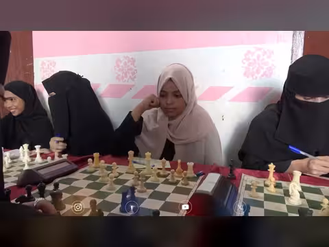 أبين ترسم حضورها على رقعة الشطرنج