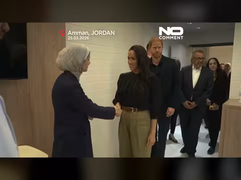 الأردن: الأمير هاري وميغان يزوران مُجلين من غزة في مهمة للصحة النفسية