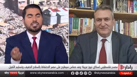 حماس تبحث تسليم السلاح وخرائط الأنفاق في القاهرة..تفاصيل