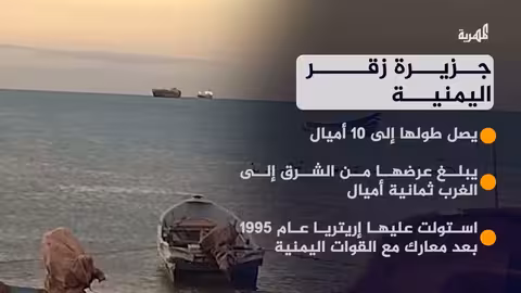 جزيرة زقر في البحر الأحمر: تداعيات الوجود العسكري خلال الحرب