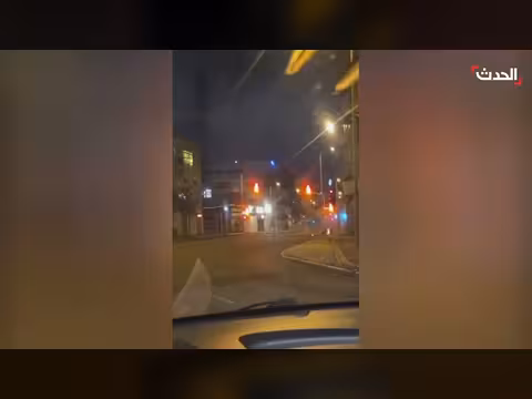 سقوط شظية صاروخ إيراني في الضفة الغربية دون إصابات