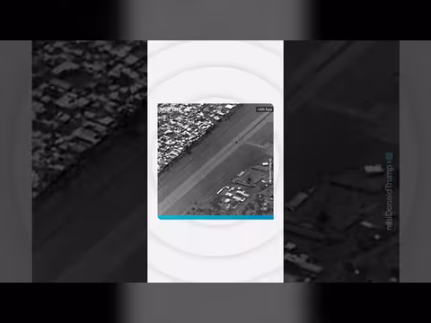 ترمب ينشر مشاهد لقصف جزيرة خارك الإيرانية