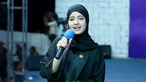 ماريا قحطان تغني ليت المعلا في اكبر مهرجان جماهيري تشهده المخا