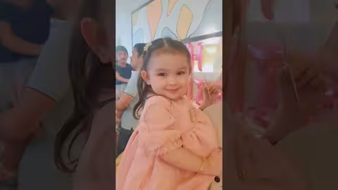 ماريا قحطان في عيد ميلاد اروع طفلة صينية