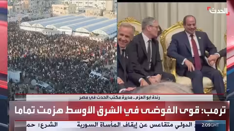 الرئيسان السيسي وترامب يبحثان قمة السلام وأزمة سد النهضة في شرم الشيخ