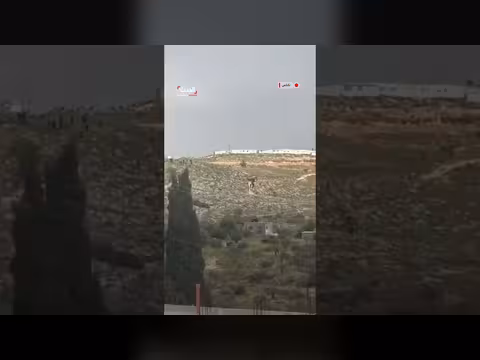 مستوطنون يهاجمون قرية جالود جنوب نابلس