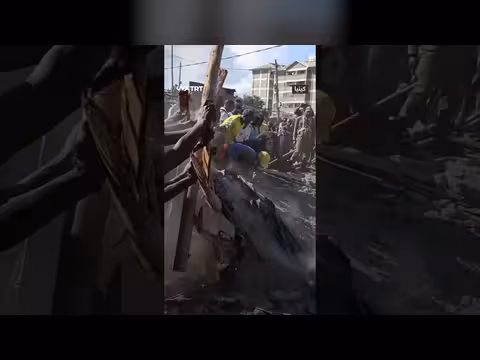 ثلاثة قتلى بانهيار مبنى في نيروبي