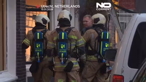 انفجار وحريق في أوتريخت جراء تسرب غاز